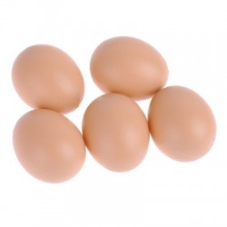 Jajka plastikowe, 6szt, 5,5cm