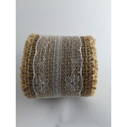 Taśma jutowa 5cm/1,8m