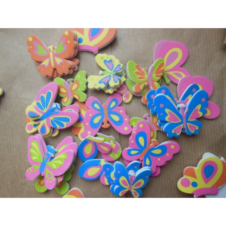 Motyle, pianki samoprz....