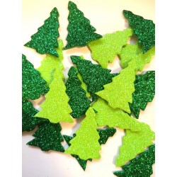 Choinki brokat, pianki...