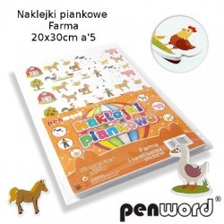 Naklejki piankowe farma...