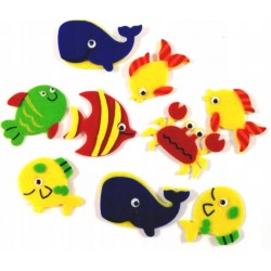 Rybki - filce samoprz., 9...