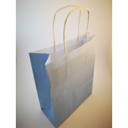 Torebka EKO błękit 18x8x22,5