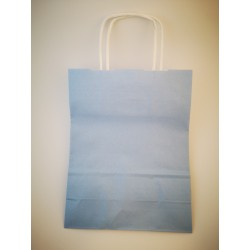 Torebka EKO błękit 24x10x32