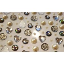 Dżety mix, szare 121szt.